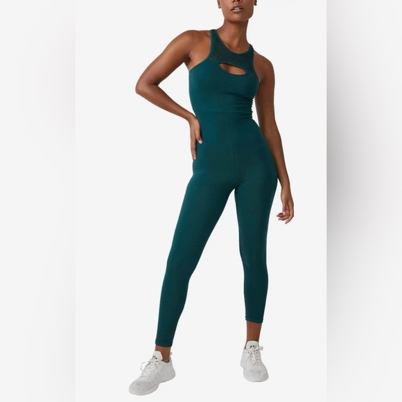 NEW FREE PEOPLE - Onesie in Dark Green - Picture 1 of 5